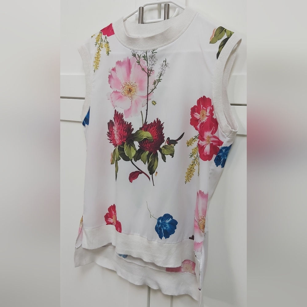 Ted Baker Silenaa Berry Sunday Top